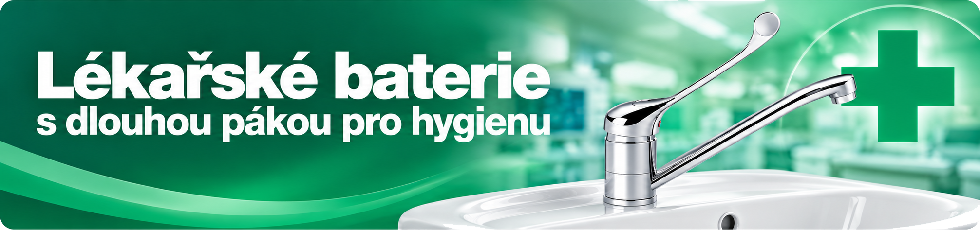 Lékařské baterie pro maximální hygienu